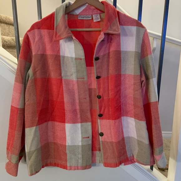 Carol Reed Plaid Button Up Flannel - Picture 2 of 4